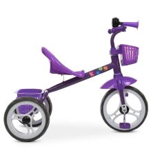 Велосипед дитячий триколісний PROFI TRIKE M 4549B з педалями (кошик спереду і ззаду). 6 кольорів**