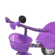 Велосипед дитячий триколісний PROFI TRIKE M 4549B з педалями (кошик спереду і ззаду). 6 кольорів**