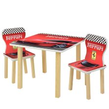 Дитячий стіл з двома стільчиками Bambi 508-47 Феррарі