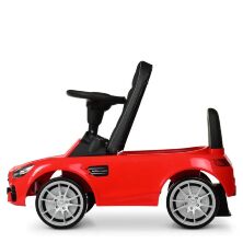 Дитяча каталка-толокар Bambi Mercedes-AMG M 4159 L-3 шкіряне сидіння червона**