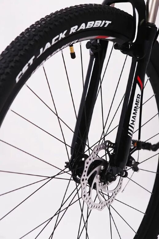 Велосипед Спортивний S200 HAMMER колеса 27.5 дюйма рама алюміній 19" біло-червоний