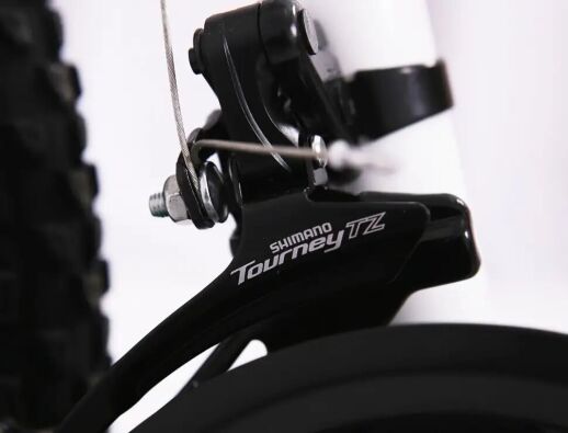 Велосипед Спортивний S200 HAMMER колеса 27.5 дюйма рама алюміній 19" біло-червоний