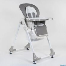 Стільчик для годування Toti W-55800, з м'яким вкладишем, сірий