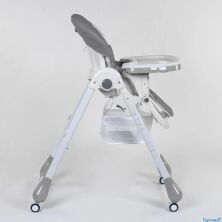 Стільчик для годування Toti W-55800, з м'яким вкладишем, сірий