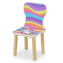 Дитячий стіл з двома стільчиками Bambi 508-66 Єдиноріг