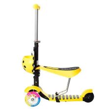 Самокат дитячий 3 в 1 iTrike JR 3-054-B MAXI Божа корівка 6 кольорів**