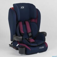 Автокрісло дитяче Joy 72583 система ISOFIX синьо-малинове