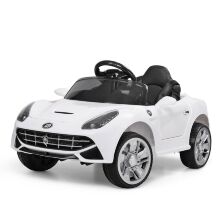 Дитячий електромобіль машина Bambi Racer Ferrari M 3176EBLR-1 білий**