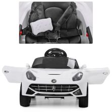 Дитячий електромобіль машина Bambi Racer Ferrari M 3176EBLR-1 білий**