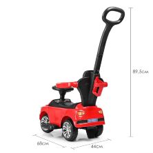 Дитяча машинка каталка толокар Bambi M 3503C(MP3)-3 червона**