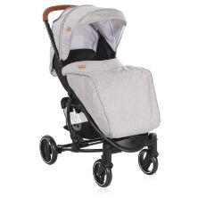 Коляска дитяча прогулянкова Lorelli S-300 Grey-Black сіро-чорна