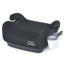 Автокрісло-Бустер EL CAMINO ME 1147 i-RIDE Stone Black Дитяче сидіння кріплення isofix, підсклянник, чорне