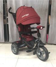 Дитячий триколісний велосипед Crosser T-400 NEO ECO AIR гірчичний