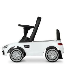Дитяча каталка-толокар Bambi Mercedes-AMG M 4159 L-1 шкіряне сидіння білий**