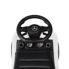Дитяча каталка-толокар Bambi Mercedes-AMG M 4159 L-1 шкіряне сидіння білий**