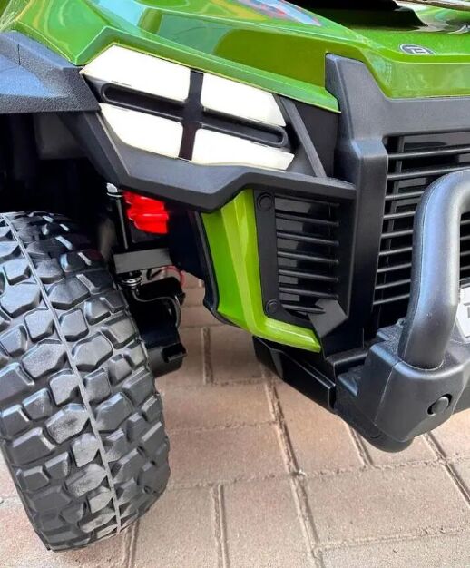 Дитячий Електромобіль Джип-Баггі 4WD M 5019 EBLR SB роз'єм, MP3, Пульт Хакі