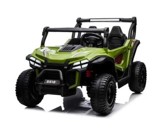 Дитячий Електромобіль Джип-Баггі 4WD M 5019 EBLR SB роз'єм, MP3, Пульт Хакі