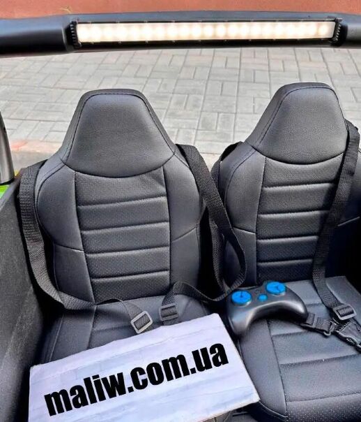 Дитячий Електромобіль Джип-Баггі 4WD M 5019 EBLR SB роз'єм, MP3, Пульт Хакі