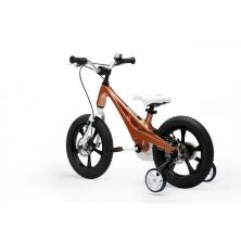 Дитячий двоколісний велосипед Royal Baby MGDINO RB14-21З колеса 14 дюймів рама магній золотий