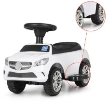 Дитяча машинка каталка толокар Bambi M 3503C(MP3)-1 біла**