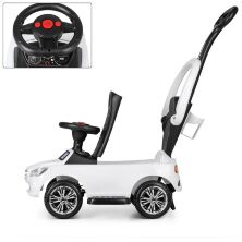 Дитяча машинка каталка толокар Bambi M 3503C(MP3)-1 біла**