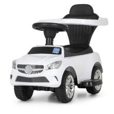 Дитяча машинка каталка толокар Bambi M 3503C(MP3)-1 біла**