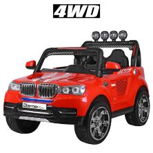 Дитячий електромобіль джип 4WD Bambi Racer M 3118EBLR-3 BMW червоний **