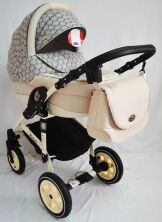 Коляска дитяча прогулянкова Lorelli DAISY Dark Grey Lighthouse темно-сіра