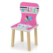 Дитячий стіл з двома стільчиками Bambi 508-58-1 Кішечка