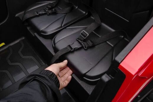 Дитячий Електромобіль Джип-Баггі 4WD M 5019 EBLR SB роз'єм, MP3, Пульт Червоний