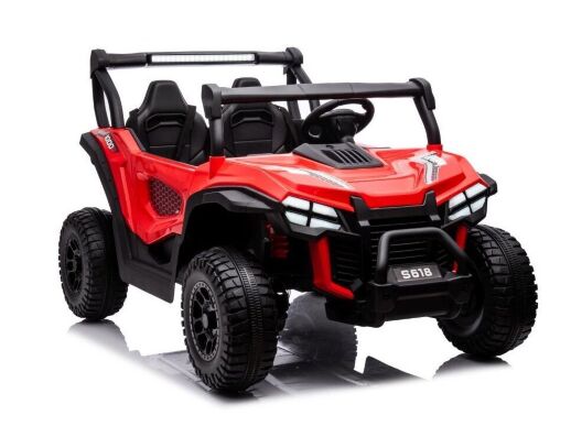 Дитячий Електромобіль Джип-Баггі 4WD M 5019 EBLR SB роз'єм, MP3, Пульт Червоний