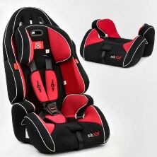 Універсальне автокрісло G 1699 Колір чорно-червоний 9-36 кг, з бустером, Joy