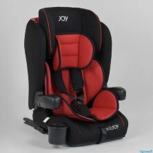 Автокрісло дитяче Joy 96710 система ISOFIX чорно-червоне