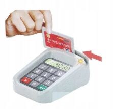 Дитячий ігровий набір супермаркет великий 668-77 візок продукти звук, світло каса коричневий**