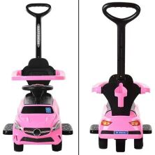 Дитяча машинка каталка толокар Bambi M 3503C-8 рожева**