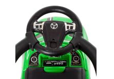 Дитяча каталка-толокар Bambi 2 в 1 Mercedes M 4074L-5 батьківська ручка музика зелене **