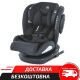 Дитяче автокрісло El Camino Evolution 360 ME 1045 Premium Black чорне**