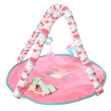 Музичний пупс для дівчинки 89866-8 з аксесуарами (манеж-ліжечко коляска сумка горщик і ін)**