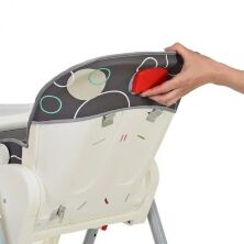 Складаний Пластиковий Стільчик для годування Bambi M 3822-11 Grey Сірий