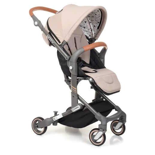 Коляска дитяча прогулянкова INCITY ME 1068 Beige бежевий