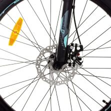 Велосипед спортивний алюмінієвий MTB PROFI 24 дюймів G24VELOCITY A24.1 SHIMANO / зелено-чорний