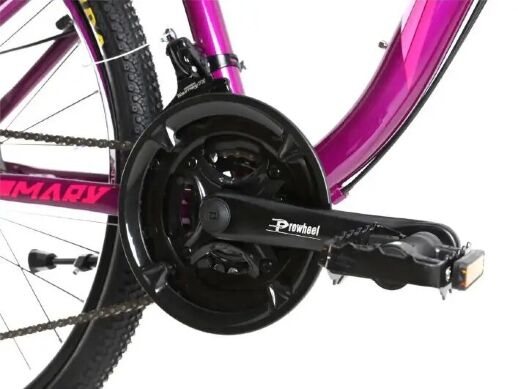 Спортивний гірський алюмінієвий велосипед 27.5д Crosser P6-2 з дисковими гальмами Shimano / жіночий фіолетовий