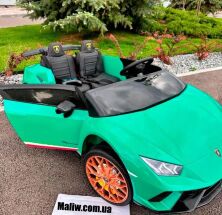 Дитячий Двомісний Електромобіль M 5020 MР3, USB, SD, Пульт Червона