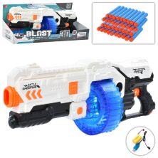 Іграшковий автомат-бластер 60 см XH9963-1 із м'якими кулями присосками. На акумуляторі / 2 кольори