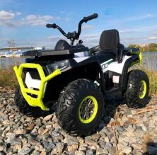 Дитячий одномісний електромобіль квадроцикл Bambi M 4081EBLR-1-5 пультом управління / колір зелений **