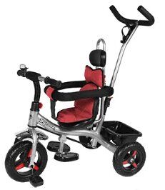 Велосипед коляска триколісна TILLY THUNDER T-321 червоний