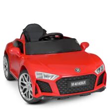 Дитячий одномісний електромобіль Легкова машина M 4614EBLR-3 Спорткар Audi на EVA колесах / шкіряне сидіння*