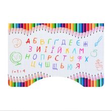 Дитяча регульована парта зі стільчиком растишка Bambi B 2071-77-1 (UA) / колір Олівці венге сетло - корич**