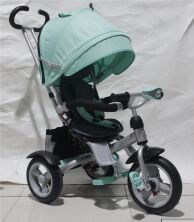 Дитячий триколісний велосипед CROSSER T-503 AIR бірюзовий