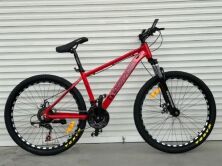 Cпортивний велосипед TopRider 670 колеса 26 дюймів / SHIMANO / рама 17" алюміній / колір Червоный
